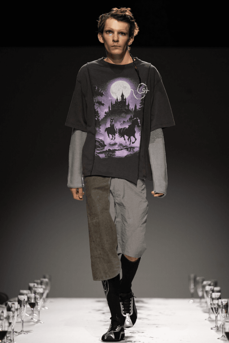 Lueder Turns the Runway into a Mythical Dinner Party for SS26 London Fashion Week Sprint Summer 2026