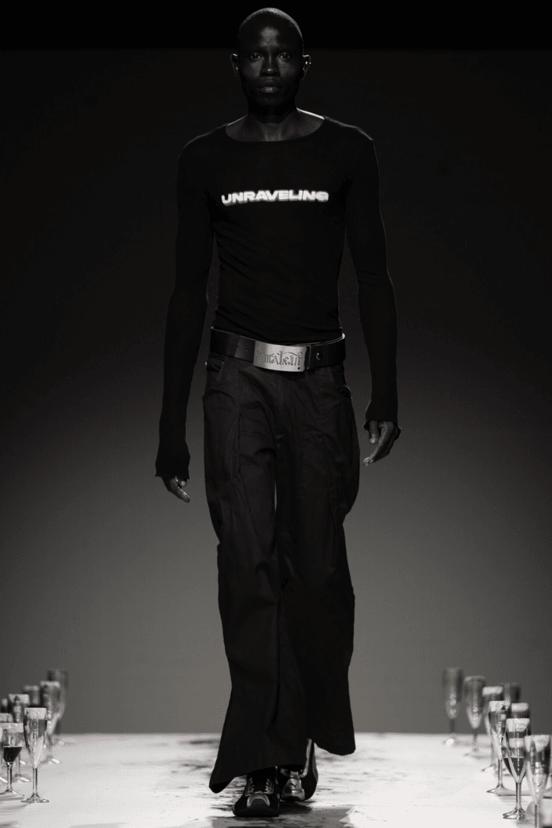 Lueder Turns the Runway into a Mythical Dinner Party for SS26 London Fashion Week Sprint Summer 2026