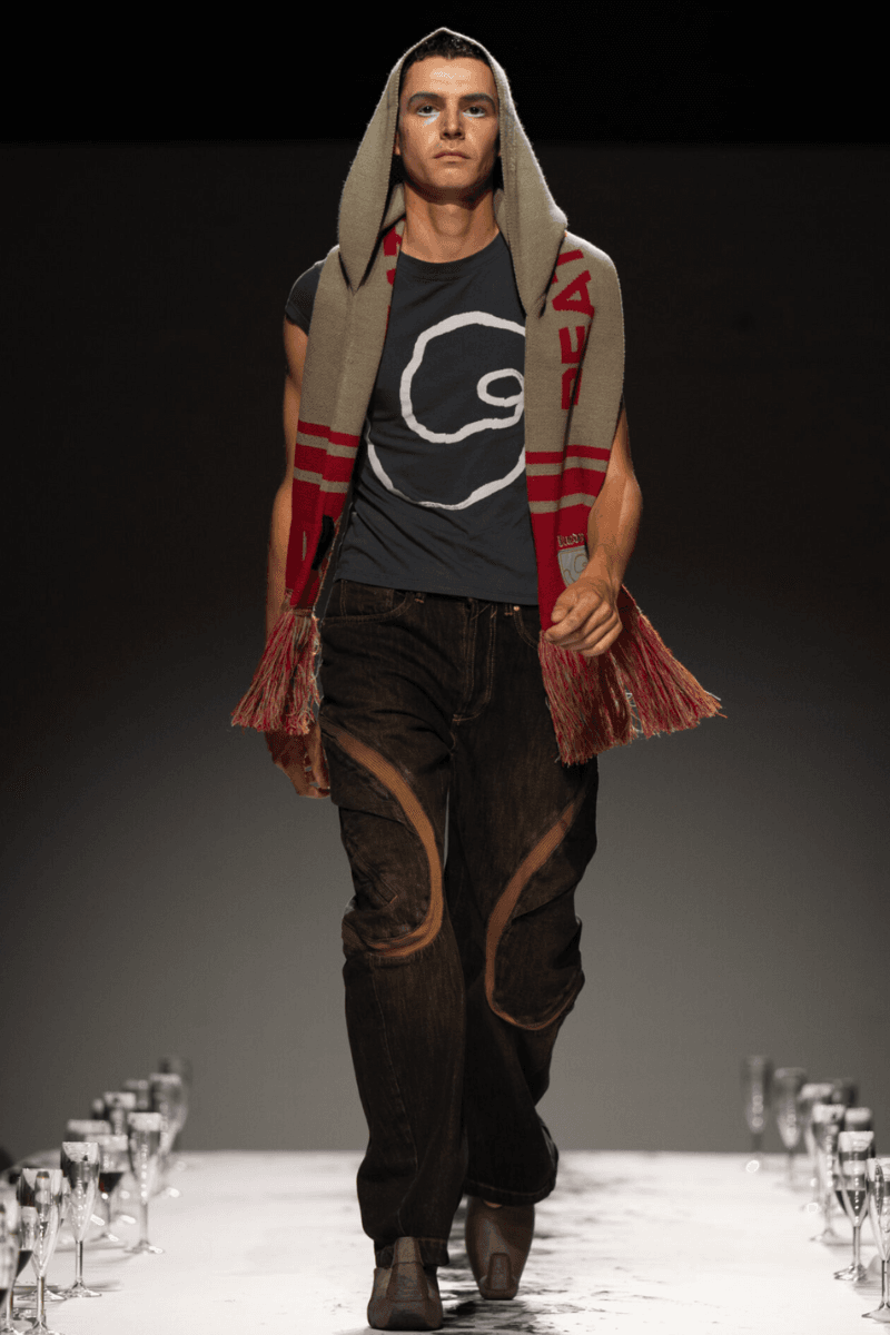 Lueder Turns the Runway into a Mythical Dinner Party for SS26 London Fashion Week Sprint Summer 2026