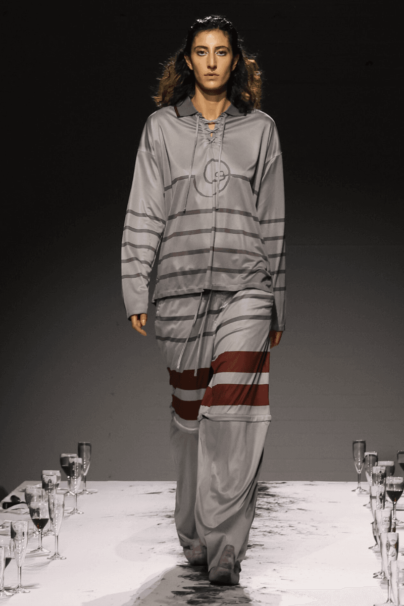 Lueder Turns the Runway into a Mythical Dinner Party for SS26 London Fashion Week Sprint Summer 2026