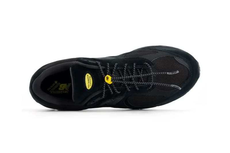 New Balance 2002R GORE-TEX Surfaces in "Black/Yellow" M2002RX3 black suede yellow toggle lacing