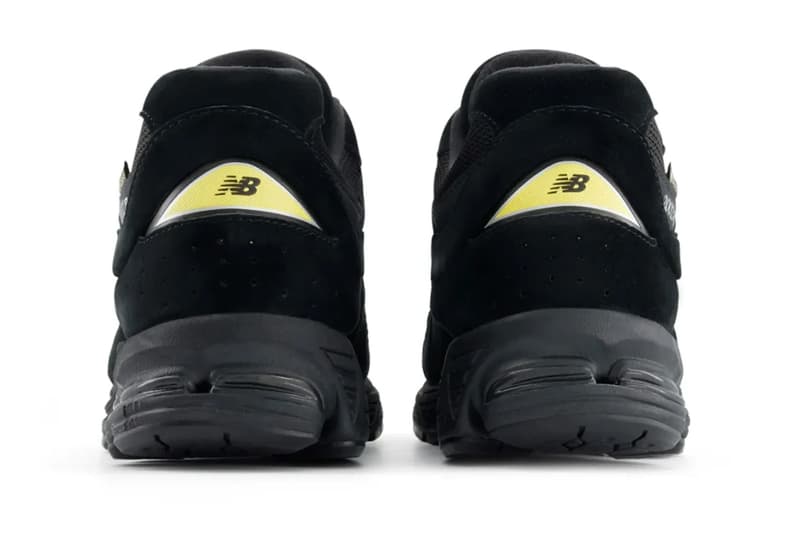 New Balance 2002R GORE-TEX Surfaces in "Black/Yellow" M2002RX3 black suede yellow toggle lacing