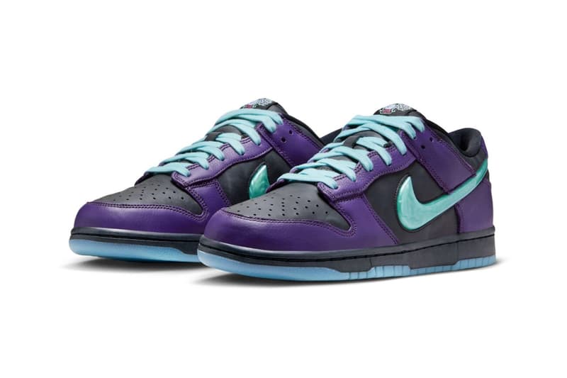 Official Look at the Nike Dunk Low "Wizard" Black/Grand Purple-Artisan Teal IB2267-001 holiday 2025 release info