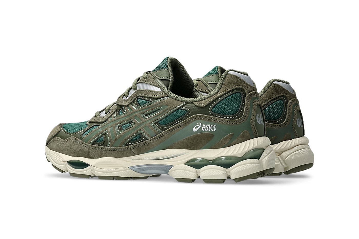 ASICS GEL-NYC “Cream/Irvine" 1203A383.108  "Grove/Olive Canvas” 1203A739.300 Release Info