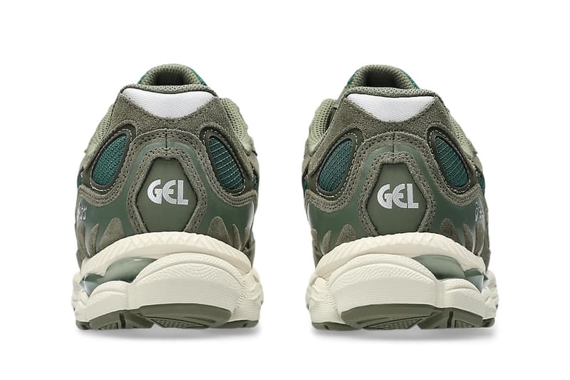 ASICS GEL-NYC “Cream/Irvine" 1203A383.108  "Grove/Olive Canvas” 1203A739.300 Release Info