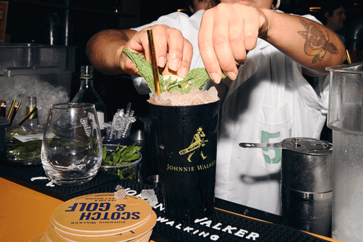 Johnnie Walker Devereux Spirit of the Cup New York City Activation 