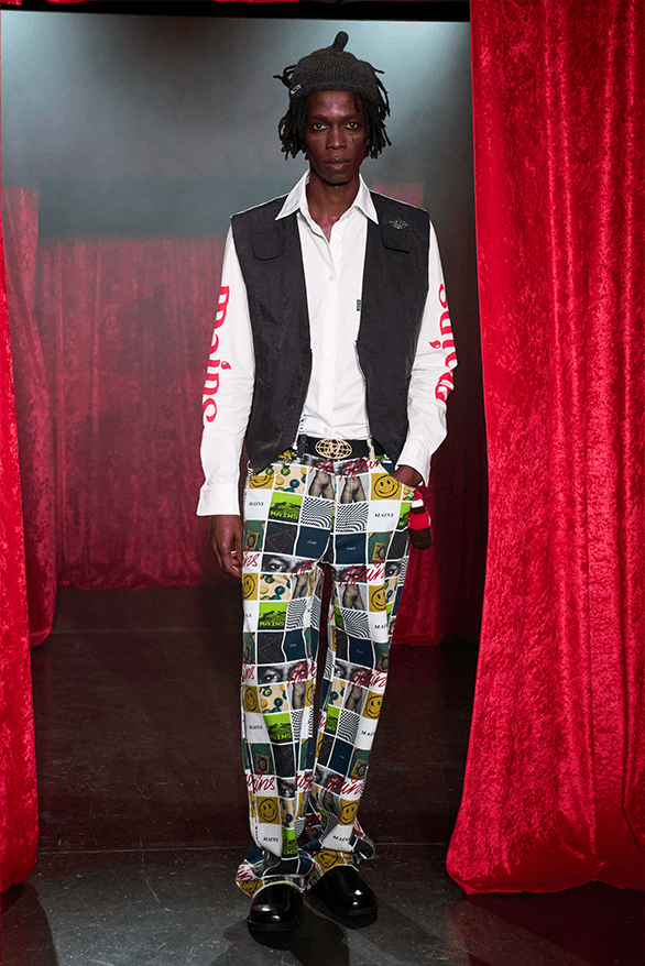 MAINS Spring Summer 2026 London Fashion Week menswear skepta eurotrash