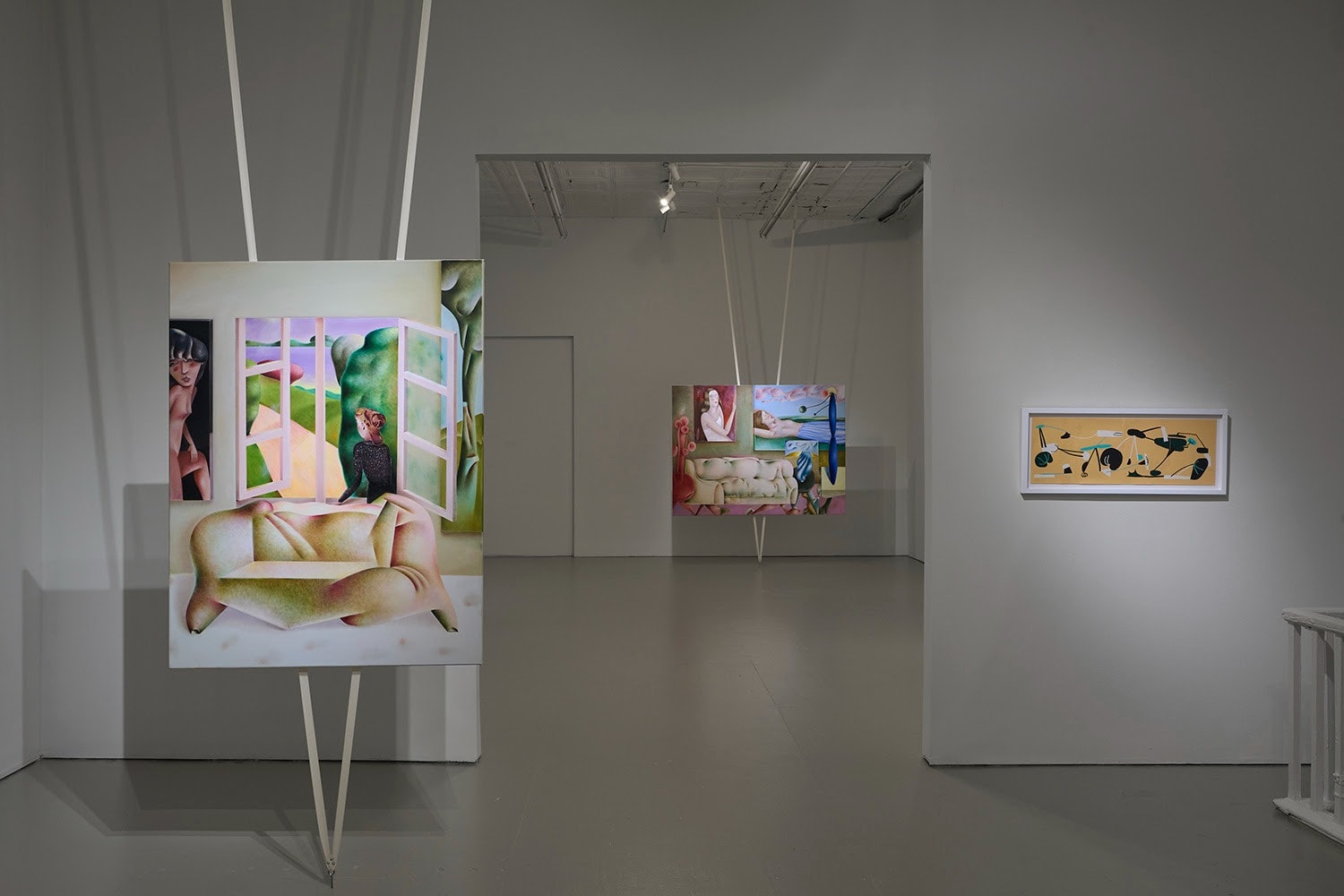 pablo benzo time traveler the hole gallery tribeca exhibition paintings