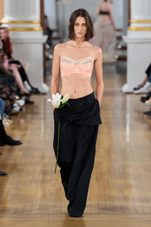 Simone Rocha Spring Summer 2026 London Fashion Week womenswear crocs collaboration