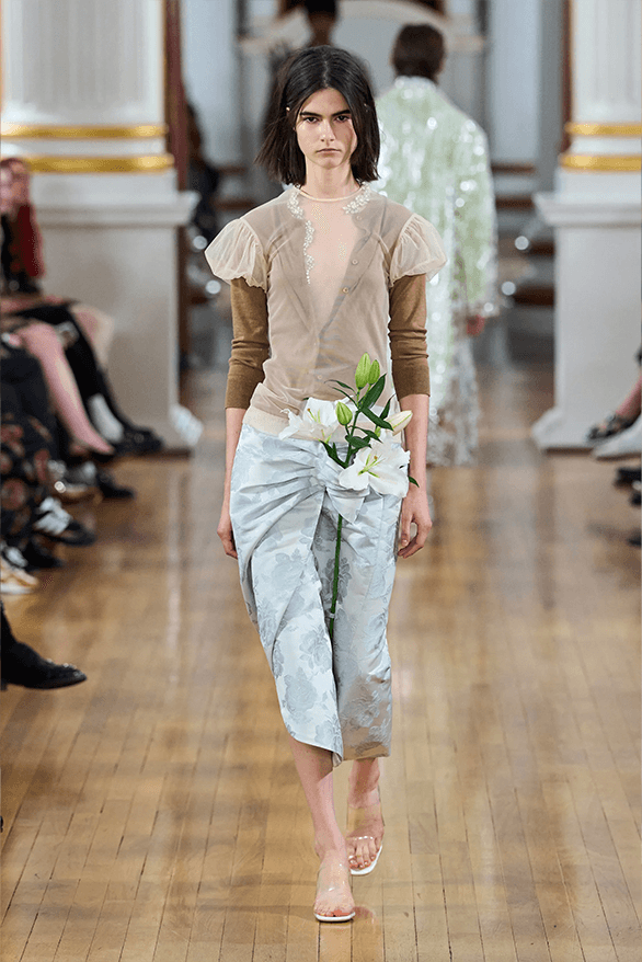 Simone Rocha Spring Summer 2026 London Fashion Week womenswear crocs collaboration