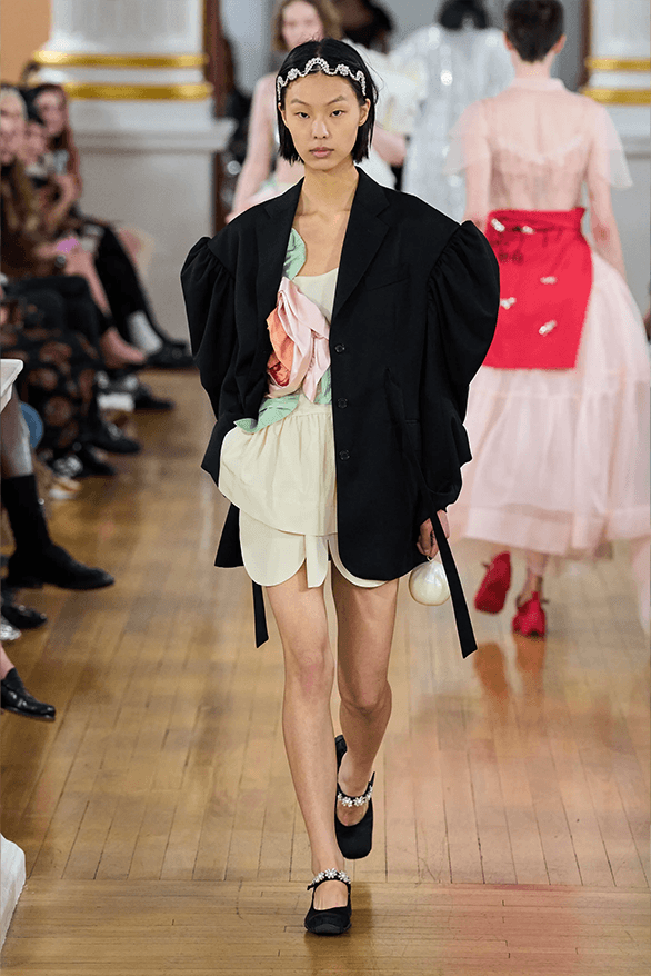Simone Rocha Spring Summer 2026 London Fashion Week womenswear crocs collaboration