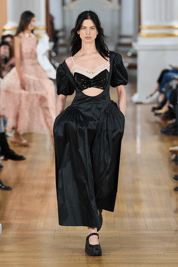 Simone Rocha Spring Summer 2026 London Fashion Week womenswear crocs collaboration