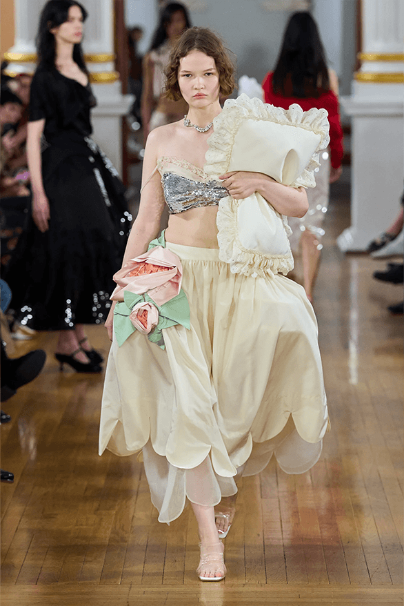 Simone Rocha Spring Summer 2026 London Fashion Week womenswear crocs collaboration