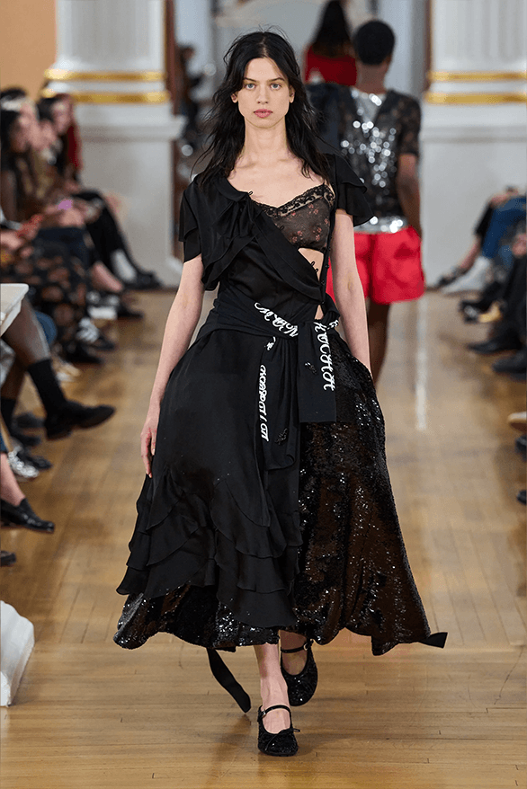 Simone Rocha Spring Summer 2026 London Fashion Week womenswear crocs collaboration