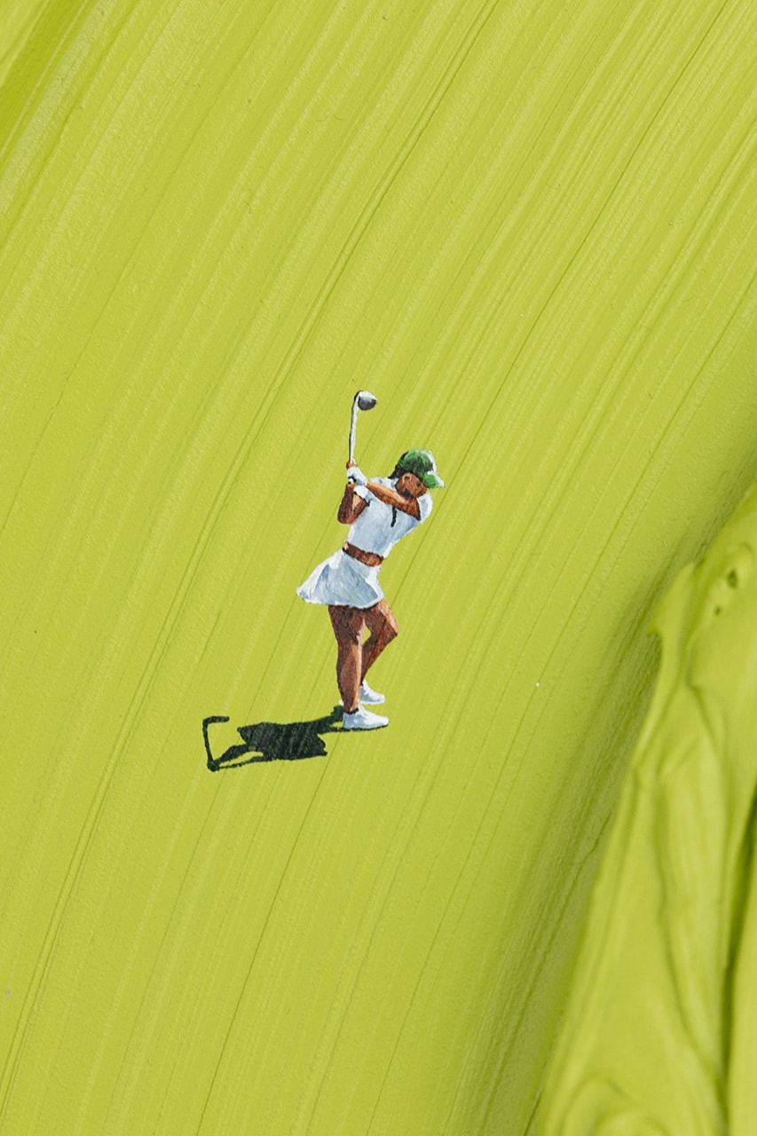 Werner Bronkhorst Malbon Golf artista collezione Ryder Cup intervista processo pittorico video Sudafrica Australia