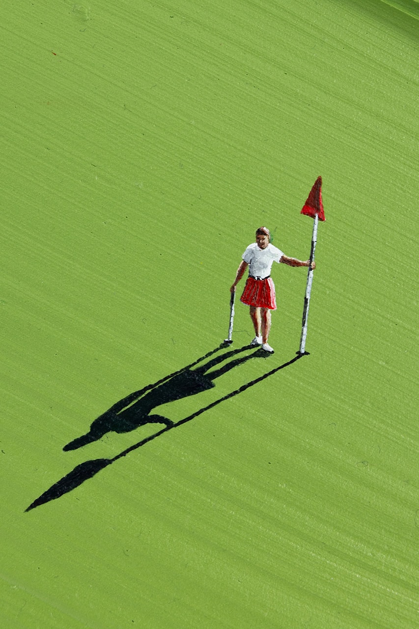 Werner Bronkhorst Malbon Golf artista collezione Ryder Cup intervista processo pittorico video Sudafrica Australia