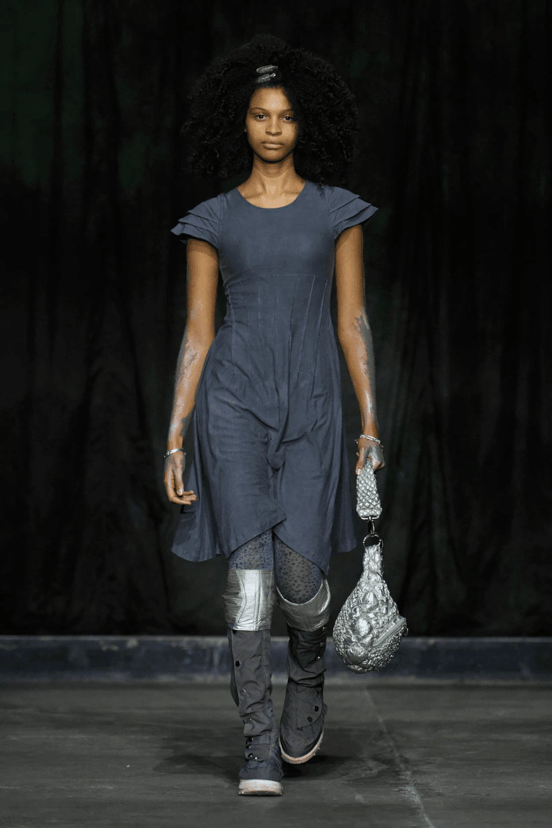 Charlie Constantinou Explores New Silhouettes and Darker Tones for SS26 London Fashion Week 