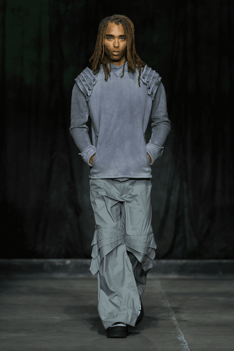 Charlie Constantinou Explores New Silhouettes and Darker Tones for SS26 London Fashion Week 