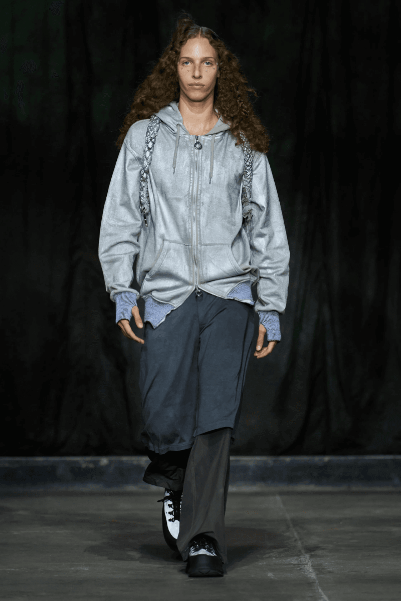 Charlie Constantinou Explores New Silhouettes and Darker Tones for SS26 London Fashion Week 
