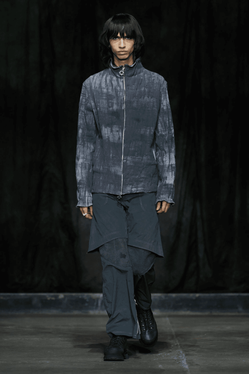 Charlie Constantinou Explores New Silhouettes and Darker Tones for SS26 London Fashion Week 