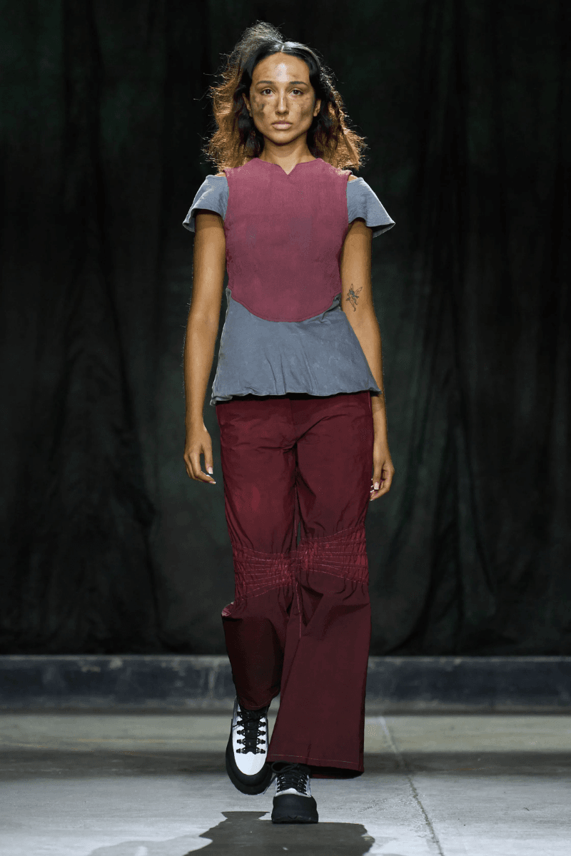 Charlie Constantinou Explores New Silhouettes and Darker Tones for SS26 London Fashion Week 