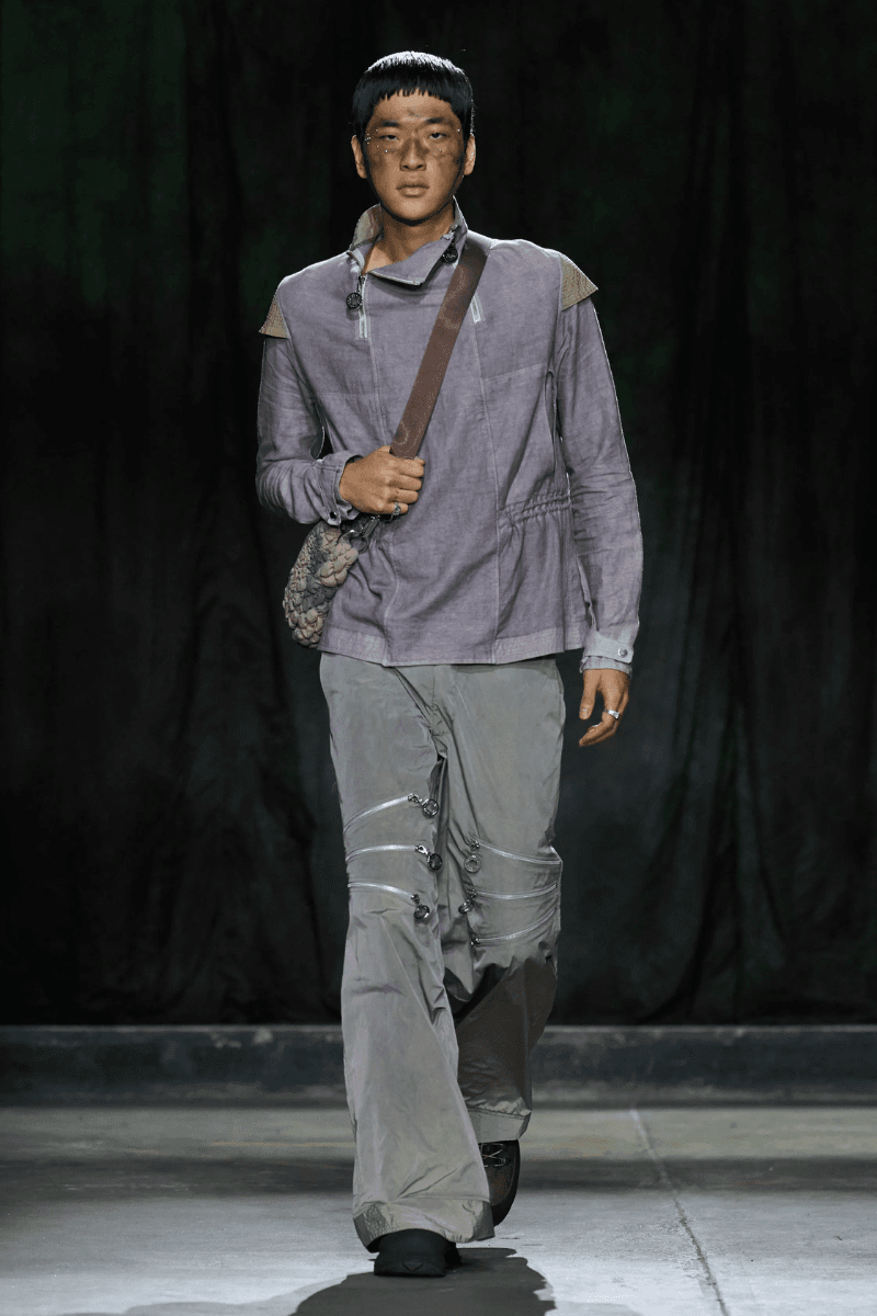 Charlie Constantinou Explores New Silhouettes and Darker Tones for SS26 London Fashion Week 