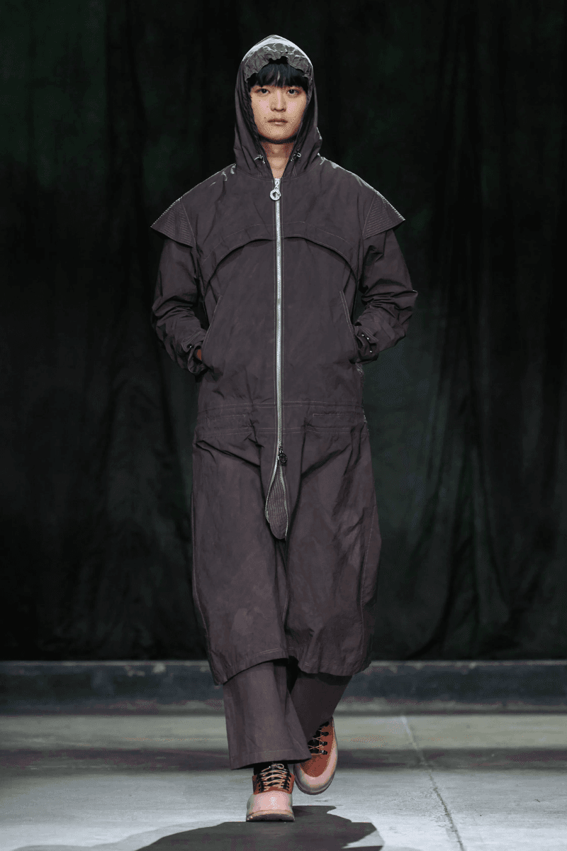 Charlie Constantinou Explores New Silhouettes and Darker Tones for SS26 London Fashion Week 