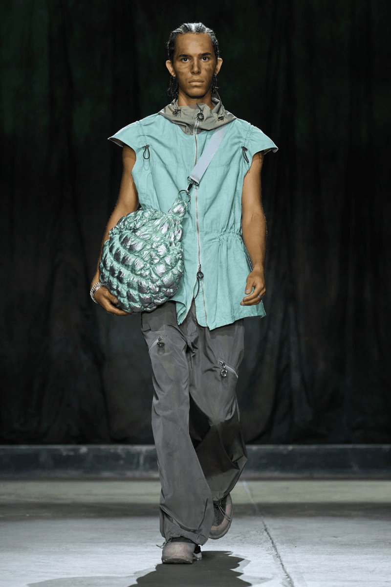 Charlie Constantinou Explores New Silhouettes and Darker Tones for SS26 London Fashion Week 