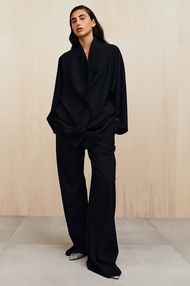 Fear of God Unveils Debut Womenswear Collection Jerry Lorenzo essentials muted palette suiting