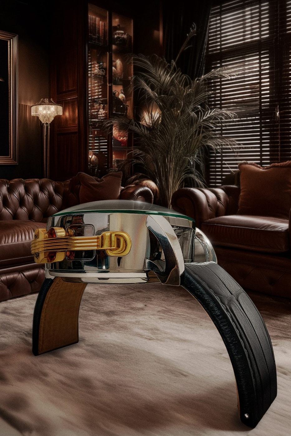 Jacob & Co. Blurs the Line Between Horology and Art With $300,000 USD 'The Godfather' Sculpture Table costa design