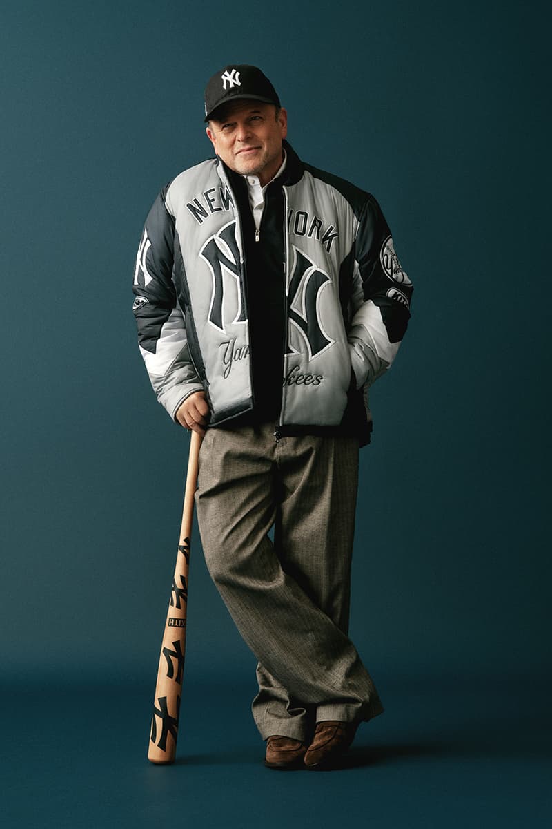 Kith Champions Its Hometown With New York Yankees Collab jason alexander actor campaign world series championships mlb baseball america's favorite pastime