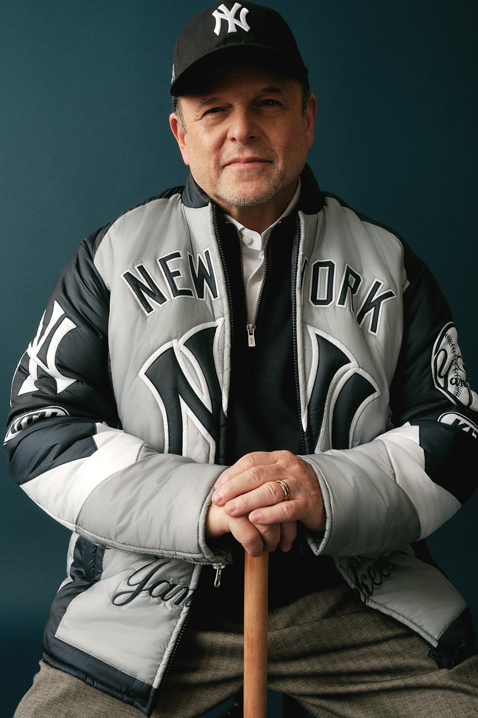 Kith Champions Its Hometown With New York Yankees Collab jason alexander actor campaign world series championships mlb baseball america's favorite pastime