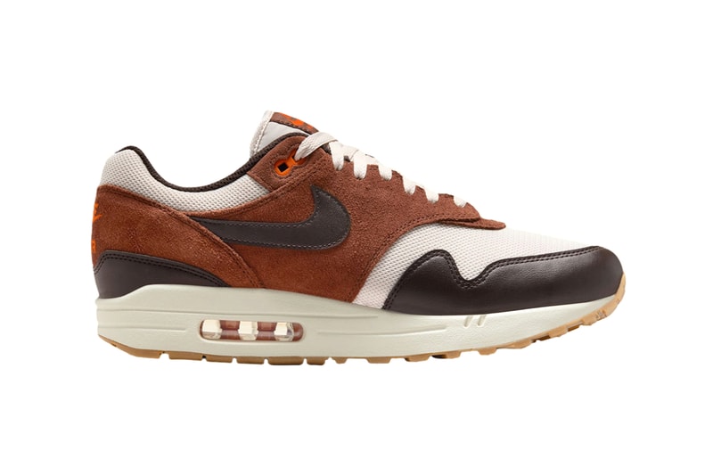 nike air max 1 fauna brown campfire orange FZ5808-108  release info