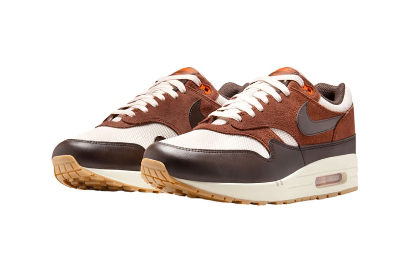 nike air max 1 fauna brown campfire orange FZ5808-108  release info