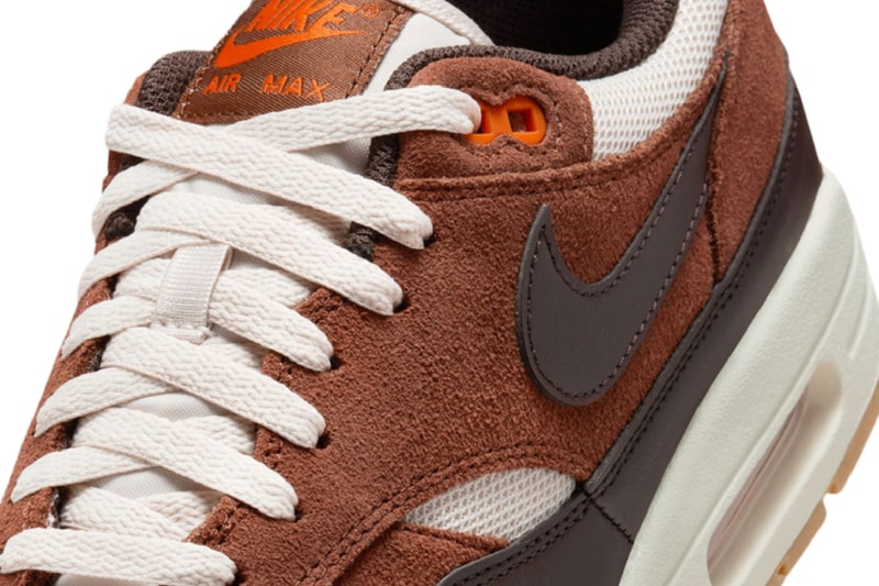 nike air max 1 fauna brown campfire orange FZ5808-108  release info