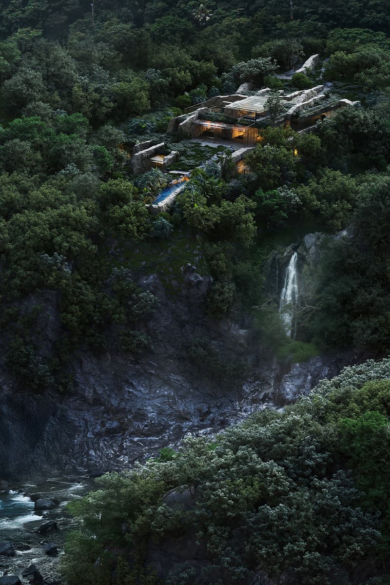 Atelier Jean Nouvel Designs Latest NOT A HOTEL: YAKUSHIMA unesco world heritage site kagoshima japan news cg renderings