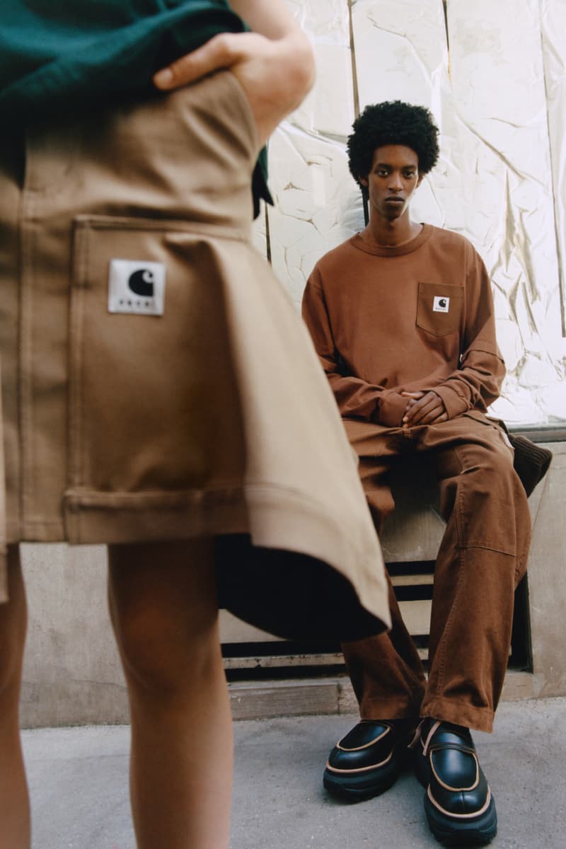 sacai carhartt wip third collection collaboration capsule release info