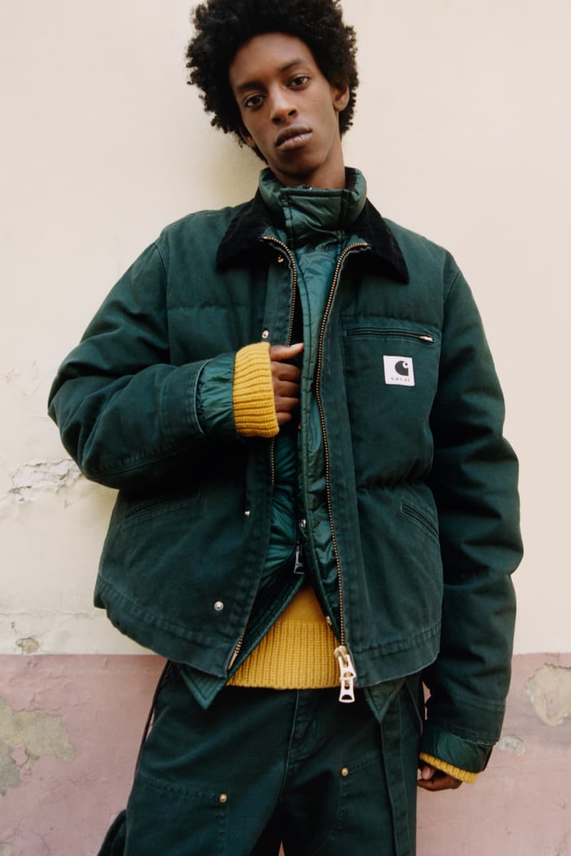 sacai carhartt wip third collection collaboration capsule release info