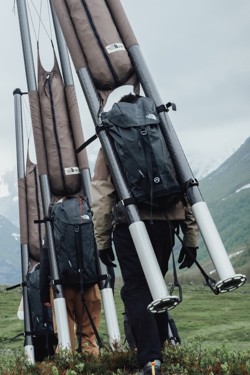 The North Face hke collection spectra fabric Johannes Offerhaus