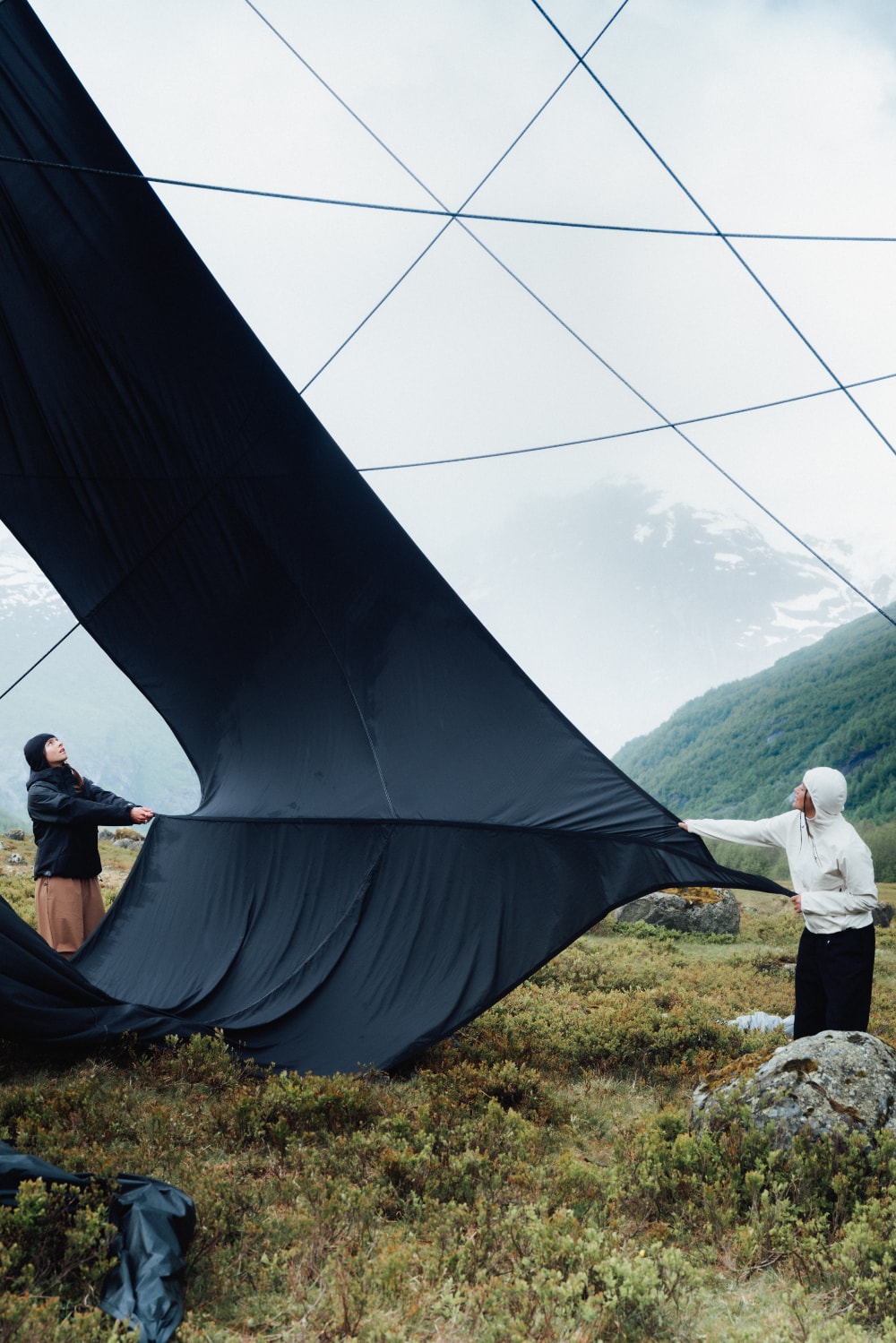 The North Face hke collection spectra fabric Johannes Offerhaus