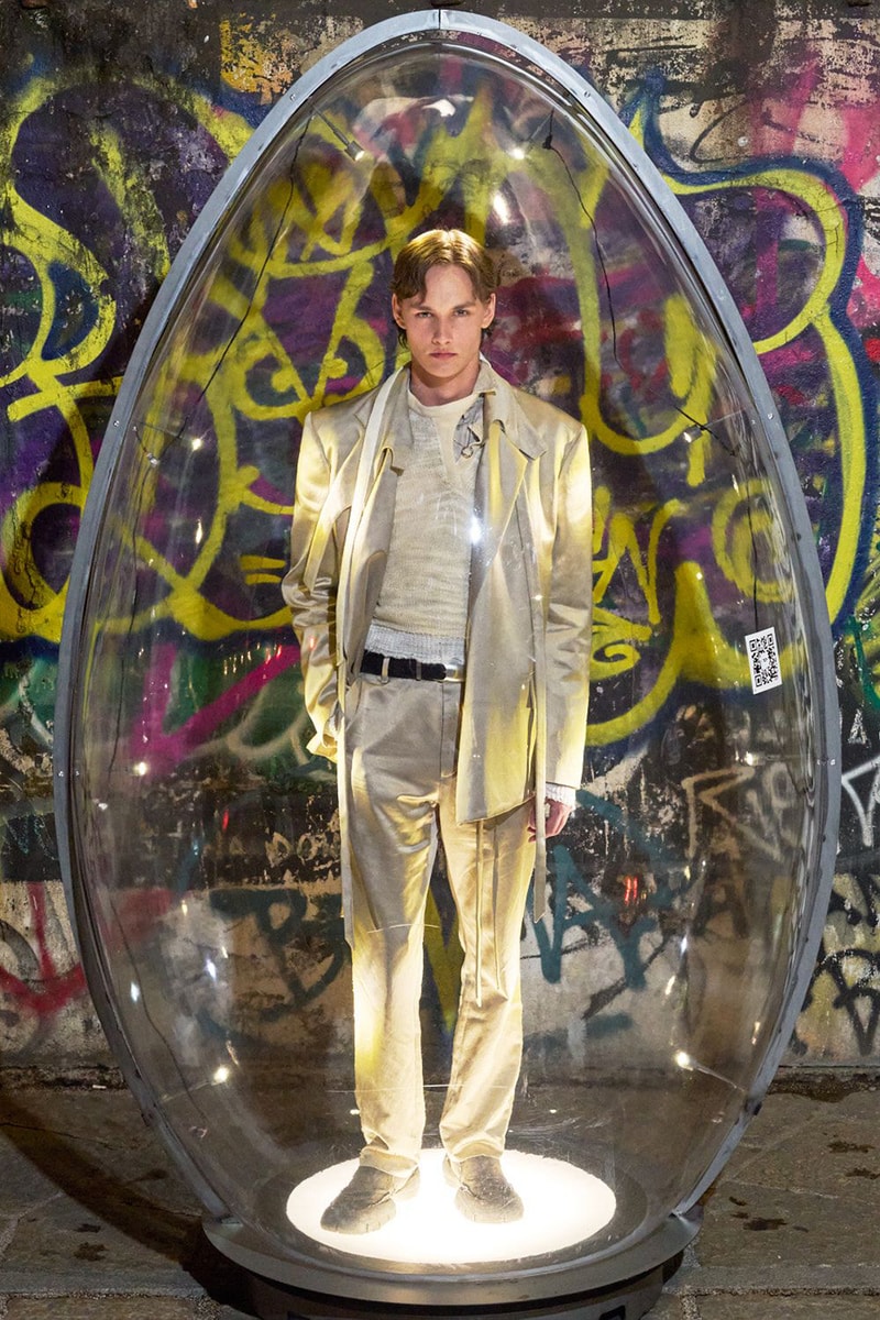 Diesel Spring/Summer 2026 Milan Fashion Week Glenn Martens runway lookbook hunt 