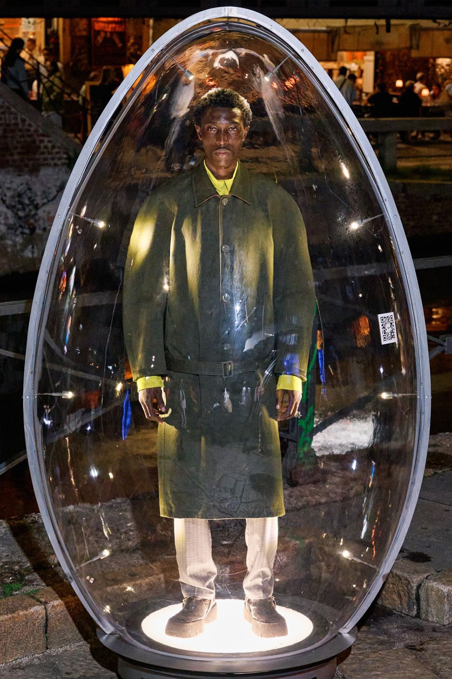 Diesel Spring/Summer 2026 Milan Fashion Week Glenn Martens runway lookbook hunt 