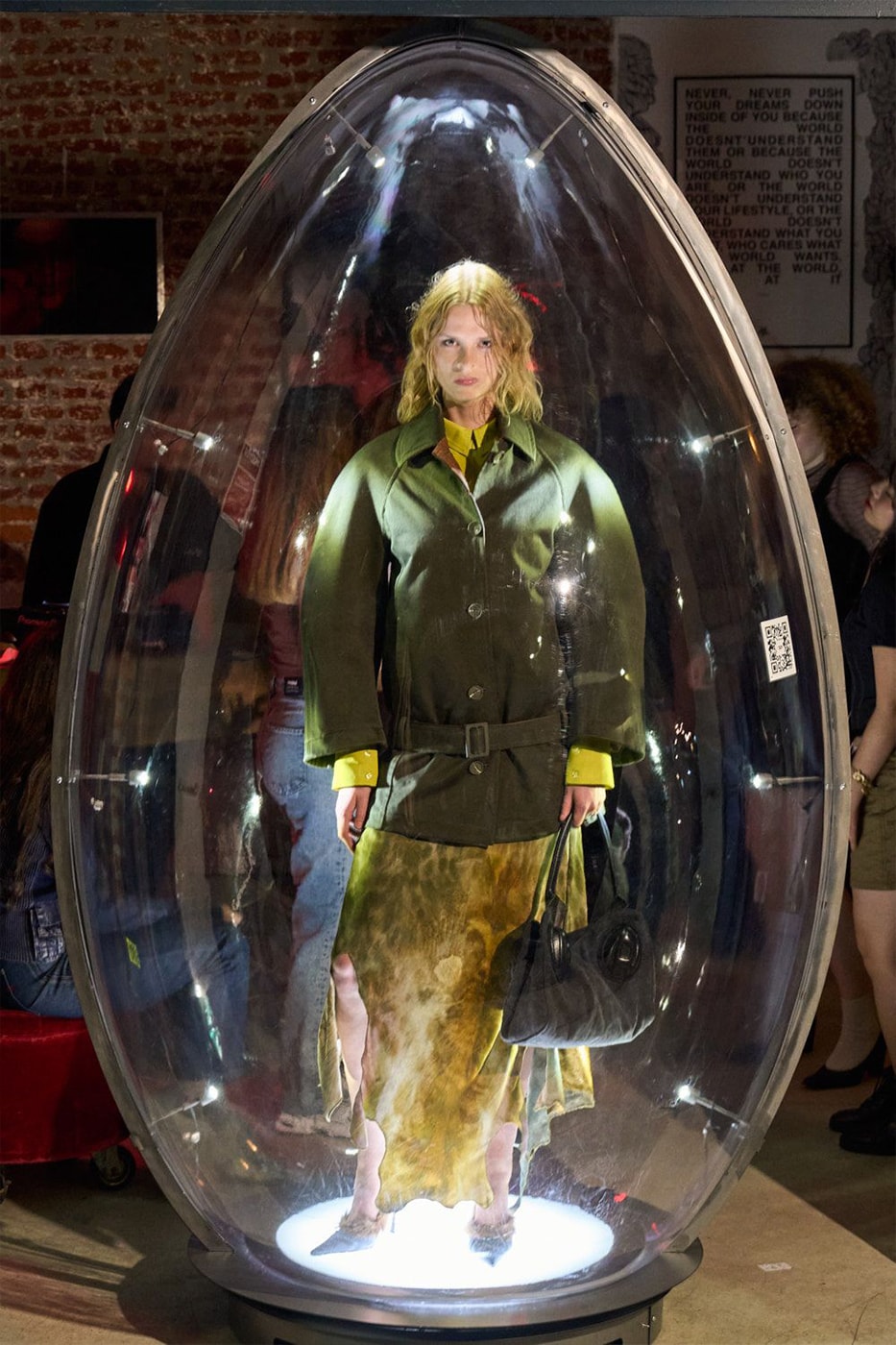 Diesel Spring/Summer 2026 Milan Fashion Week Glenn Martens runway lookbook hunt 