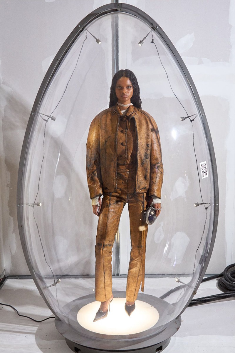Diesel Spring/Summer 2026 Milan Fashion Week Glenn Martens runway lookbook hunt 