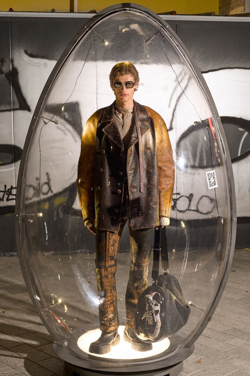 Diesel Spring/Summer 2026 Milan Fashion Week Glenn Martens runway lookbook hunt 