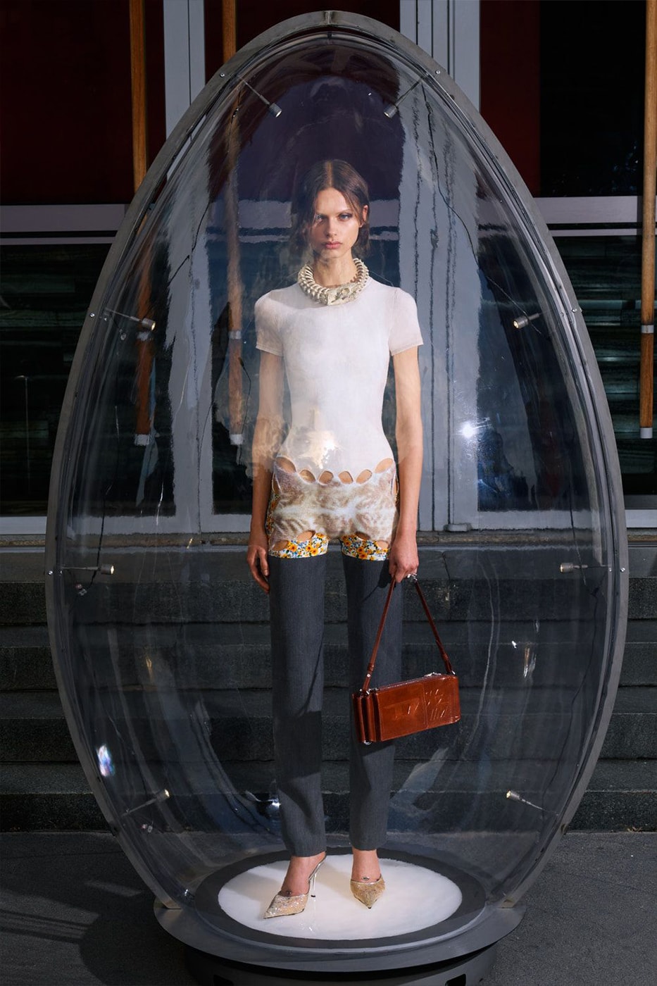 Diesel Spring/Summer 2026 Milan Fashion Week Glenn Martens runway lookbook hunt 