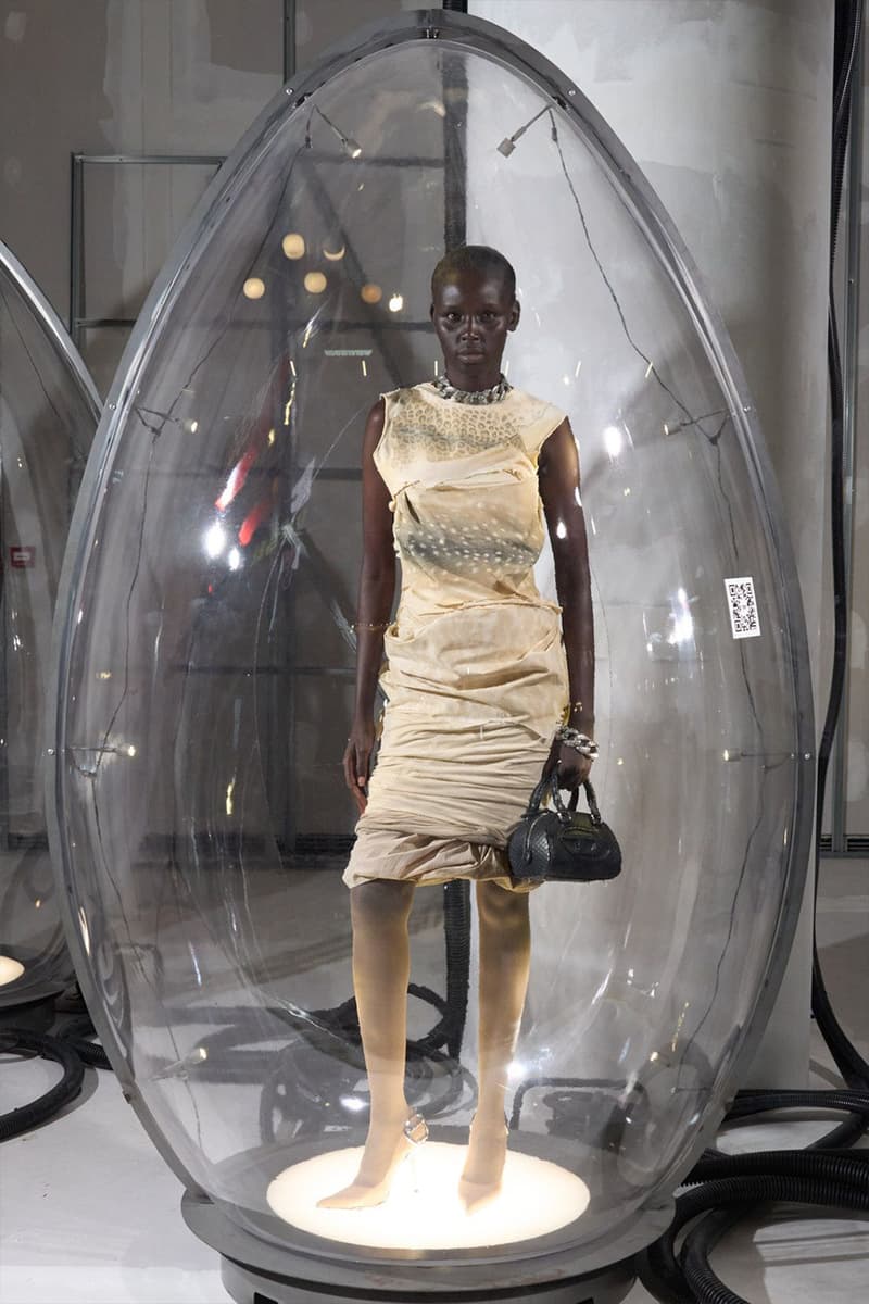 Diesel Spring/Summer 2026 Milan Fashion Week Glenn Martens runway lookbook hunt 