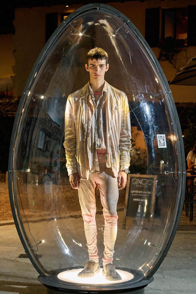 Diesel Spring/Summer 2026 Milan Fashion Week Glenn Martens runway lookbook hunt 