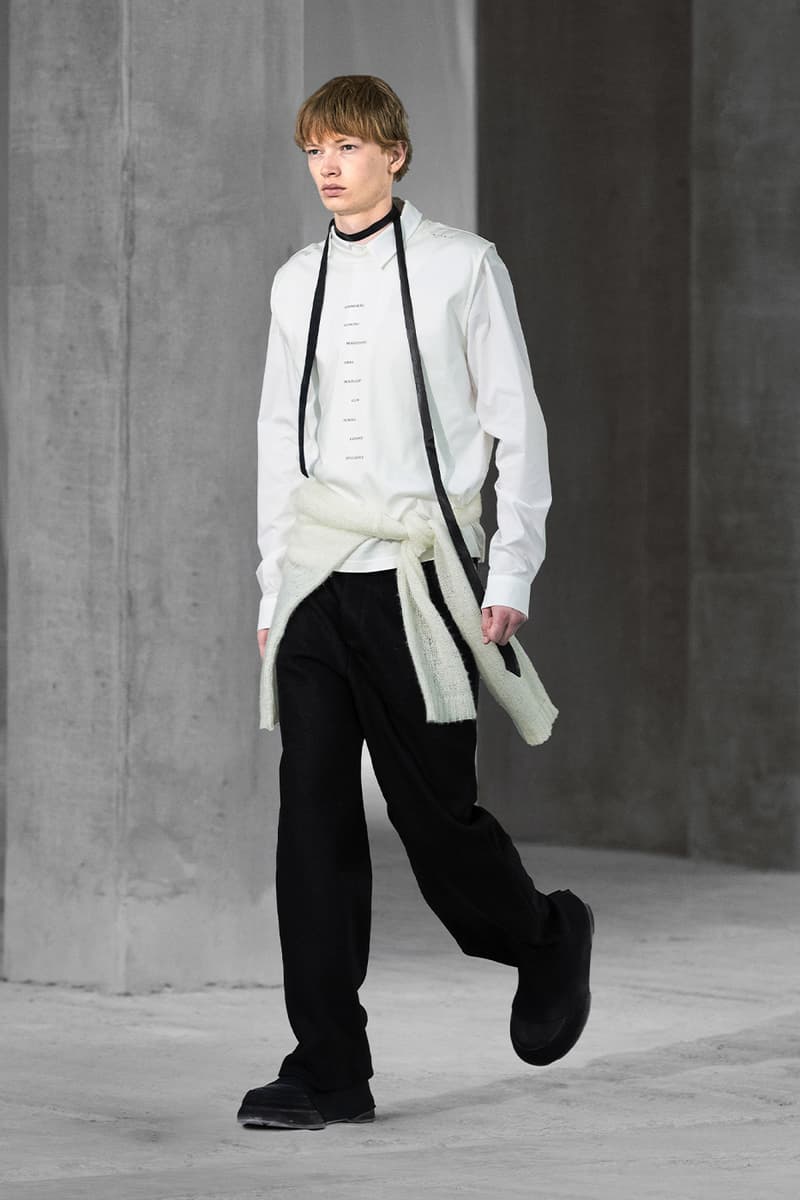 HELIOT EMIL’s Autumn/Winter 2026 collection: Eigengrau. TEXNIC.