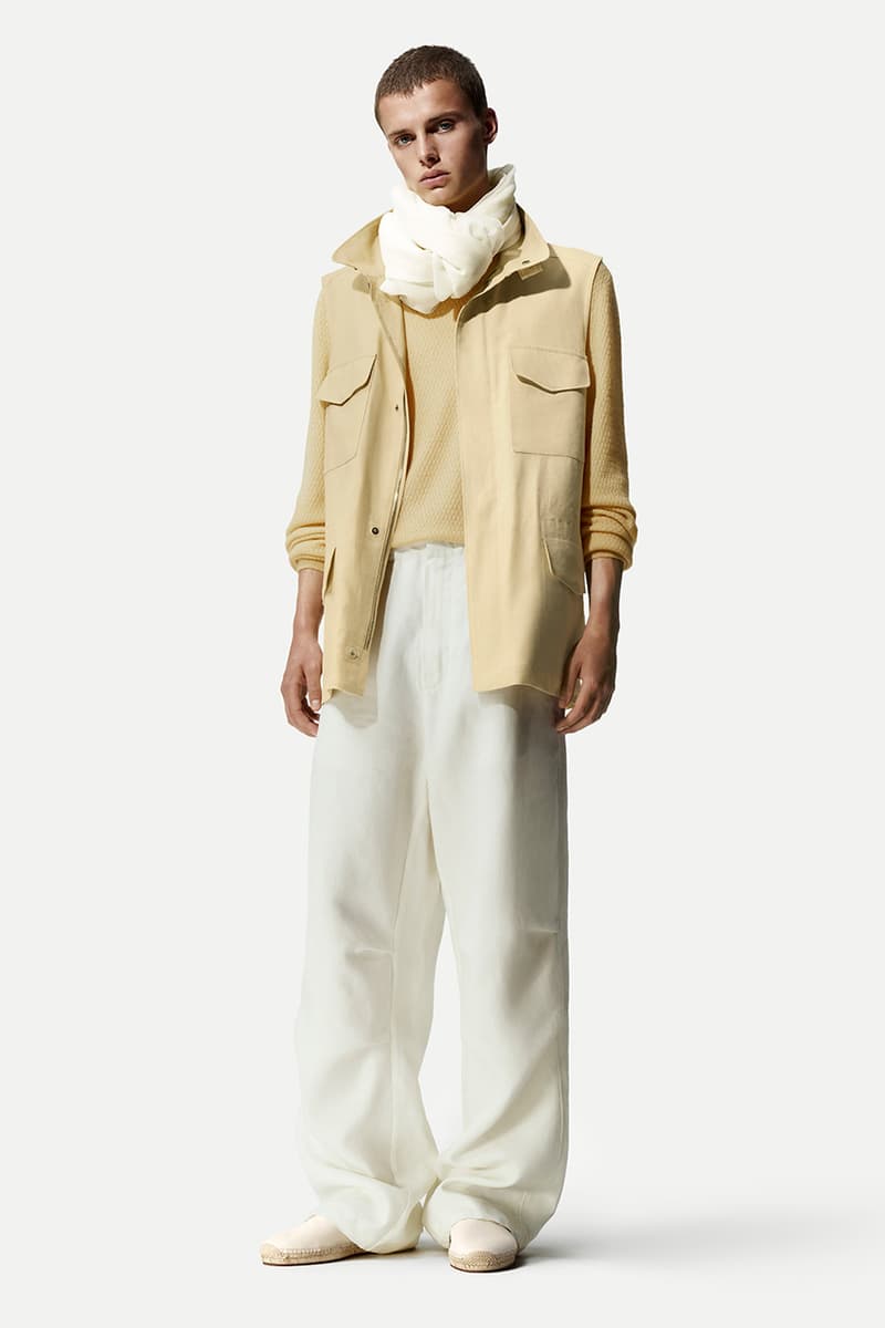 loro piana spring summer 2026 ss26 lookbook fashion luxury milan fashion week showcase hertiage fashion streetwear fabric innovation color